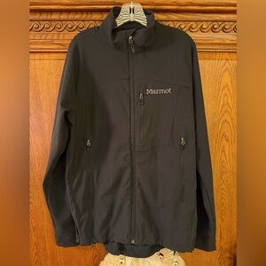Marmot Men's M3 Softshell Stretch Jacket Bero Full Zip Windproof Black L